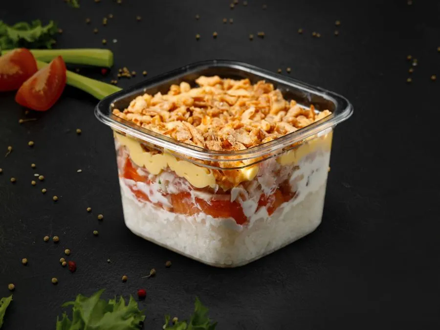 Трайфл с курицей