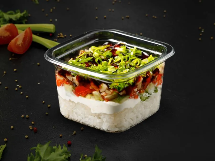 Трайфл с угрем