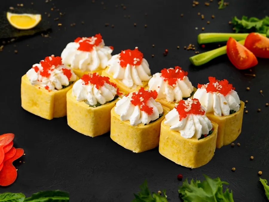 Тортилья с лососем