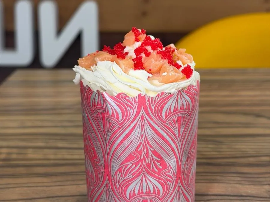 Куличик с лососем